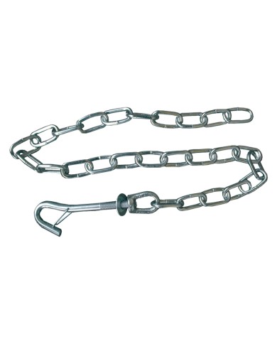 CATENA COMPLETA CON GANCIO zincata