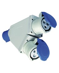 ADATTATORE INDUSTRIALE DOPPIO 73105