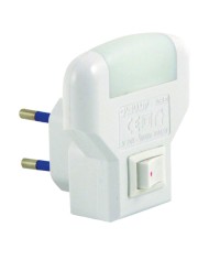 LUCE SPIA NOTTURNA A LED 2 led - colore bianco