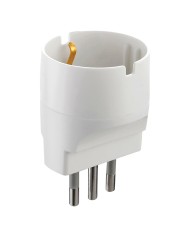 ADATTATORE SINGOLO spina 2P + T 1