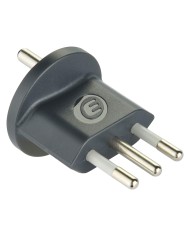 ADATTATORE FISSO DA SCHUKO A SPINA 10A da sp.schuko a sp.2P+T 10A - 70035