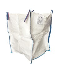 SACCONE IN POLIPROPILENE FONDO CHIUSO BIG BAG bocca di carico