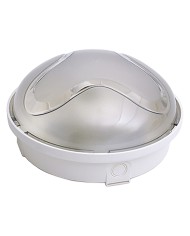 PLAFONIERA LED TONDA calotta opalina - luce naturale