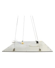 SISTEMA FISSAGGIO A SOSPENSIONE PANNELLI LED kit
