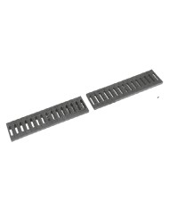 GRIGLIA PLASTICA PER CANALETTA TOP C250 - cm 50 x 12,6 x H. 2,6