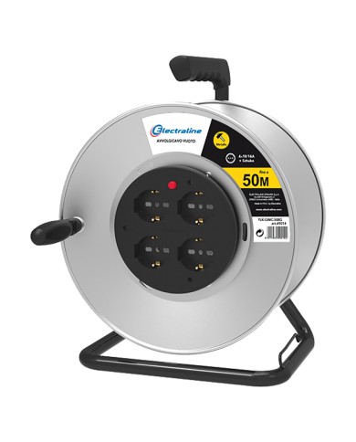 RULLO AVVOLGICAVO capacità avvolgimento 50 mt - 49014