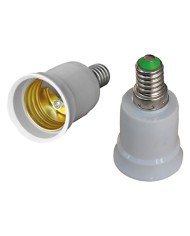 ADATTATORE PORTALAMPADA da spina E14 a presa E27