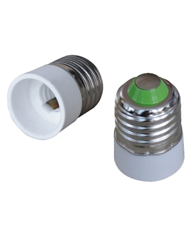 ADATTATORE PORTALAMPADA da spina E27 a presa E14