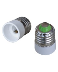 ADATTATORE PORTALAMPADA da spina E27 a presa E14