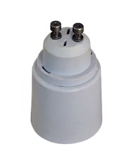 ADATTATORE PORTALAMPADA da spina GU10 a presa E27