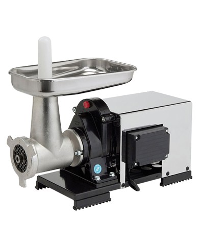 MOTORIDUTTORE CON TRITACARNE SEMIPROFESSIONALE N. 22 - 600 W - corto