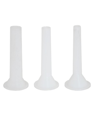 SERIE TRE IMBUTI IN PVC per Artus C25 e Tritacarne n.5