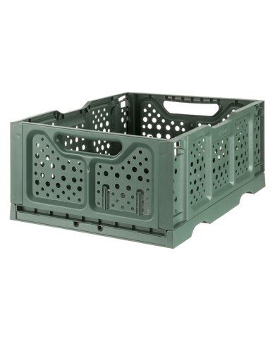 CESTA CASALINGA PIEGHEVOLE OPLA colore verde
