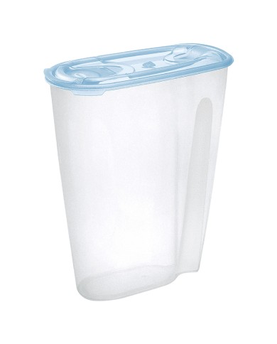 CONTENITORE PORTA CEREALI IN PLASTICA lt 3 cm 21,5 x 10,7 x h 25,7 acqua
