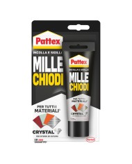 ADESIVO MILLECHIODI CRYSTAL gr. 90 trasparente