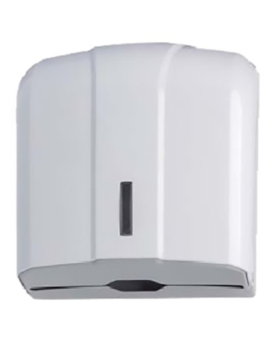 DISPENSER A MURO PER SALVIETTE ASCIUGAMANI WAVE cm. 11 x 27 x h.27