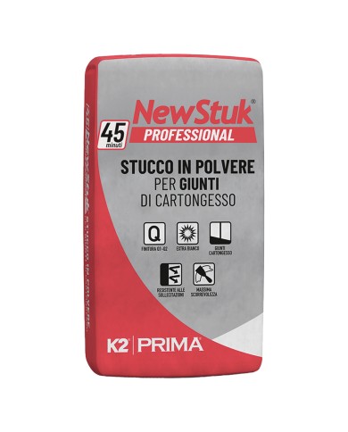 STUCCO IN POLVERE PER CARTONGESSO Kg. 5