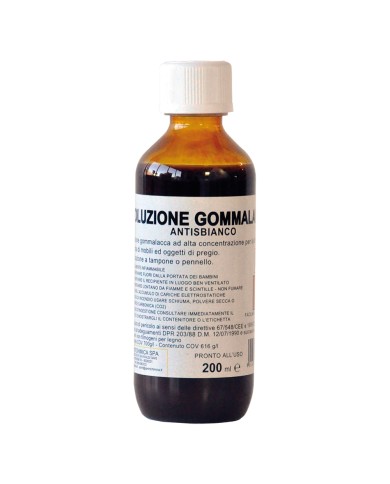 SOLUZIONE GOMMALACCA ml. 250