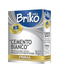 CEMENTO BIANCO IN POLVERE BRIKO K2
