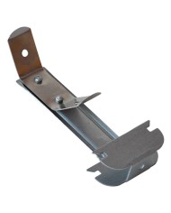 GANCIO CON MOLLA per profilo 27 x 49 - largh.molla 20 mm