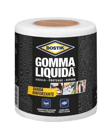 GOMMA LIQUIDA BANDA RINFORZANTE cm 10 x 10 mt