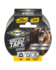 NASTRO TELATO GRIZZLY TAPE mm 50 x 25 mt - grigio