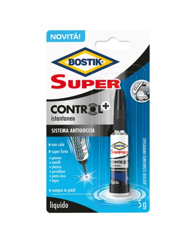 ADESIVO CIANOCRILATO SUPER CONTROL + gr. 5