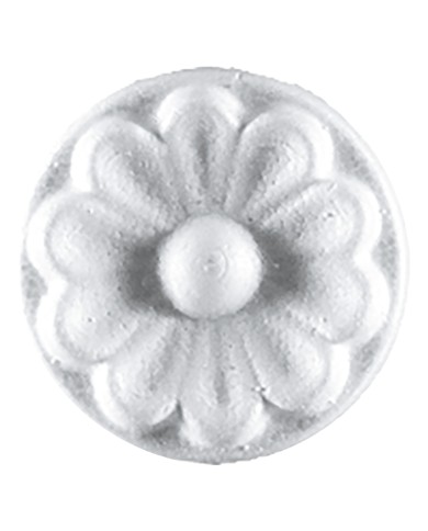 ROSONE DECORATIVO PER SOFFITTI mod.EC00DY - Ø cm. 6,5 kit 4 pz