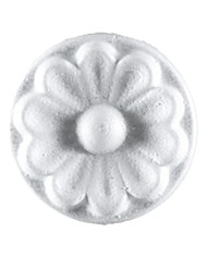 ROSONE DECORATIVO PER SOFFITTI mod.EC00DY - Ø cm. 6,5 kit 4 pz
