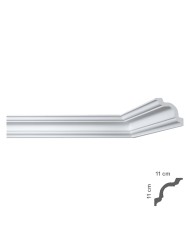 CORNICE DECORATIVA PER SOFFITTO mod. I790 - mm 110 x 110 x 2 mt
