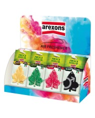 ESPOSITORE DEODORANTI AUTO Fresca Foglia 48 pezzi