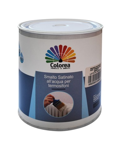 SMALTO PER CALORIFERI COLOREA ml. 750 bianco satinato