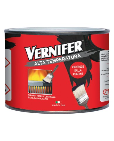 SMALTO ALTA TEMPERATURA ml. 500 - nero satinato (4765)