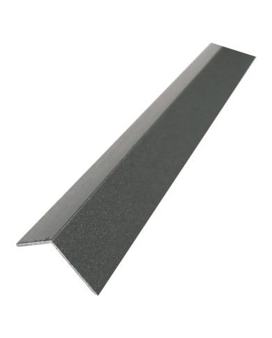 PROFILO PER FAI DA TE ANGOLARE NATURAL TOUCH mm 20x20X1 - mt 2,6 antracite