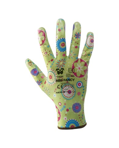 GUANTI POLIESTERE NBR FANCY Tg