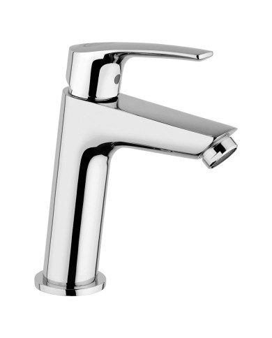 MONOCOMANDO LAVABO ALTO LUCENTE cromato