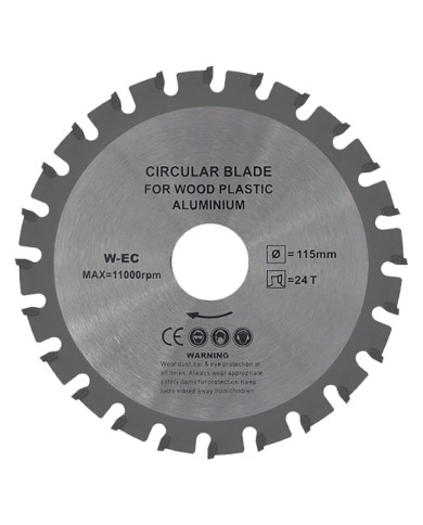 DISCO PROFESSIONALE PER LEGNO 5950 Ø 115 - 24 denti