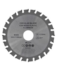 DISCO PROFESSIONALE PER LEGNO 5950 Ø 115 - 24 denti