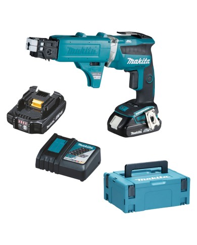 AVVITATORE A BATTERIA PER CARTONGESSO DFS452AJX2 18V - 2 Ah Litio