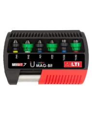 INSERTI IN SET MAG BIT+ 7 pezzi