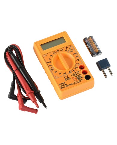 TESTER DIGITALE DT830B misura corrente CC max 10A - 59007