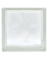 MATTONE IN VETROCAMERA ONDULATO 19 x 19 x 8