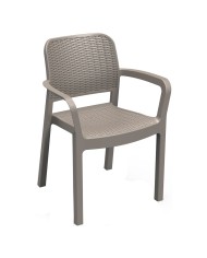 SEDIA IN POLIPROPILENE BELLA graphite