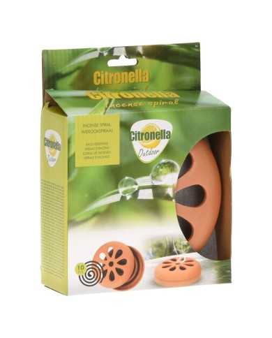 COCCIO CON SPIRALI INSETTICIDE ZAMPIRONE 1 coccio + 10 spirali