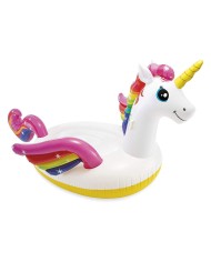GONFIABILE NEW UNICORNO cm. 251 x 163 x 145