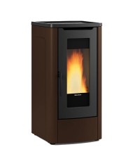 STUFA A PELLET DAHIANA VFS 10 kW - colore bordeaux