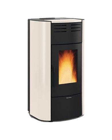 TERMOSTUFA A PELLET RAFFAELLA IDRO H18 21,7 kW - colore avorio