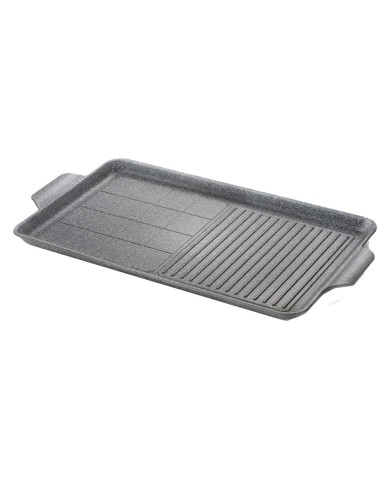 PIASTRA GRILL CUORE DI PIETRA cm. 50 x 30