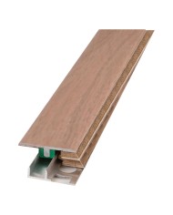 PROFILO PIATTO CON BASE PER LAMINATO E PARQUET UN