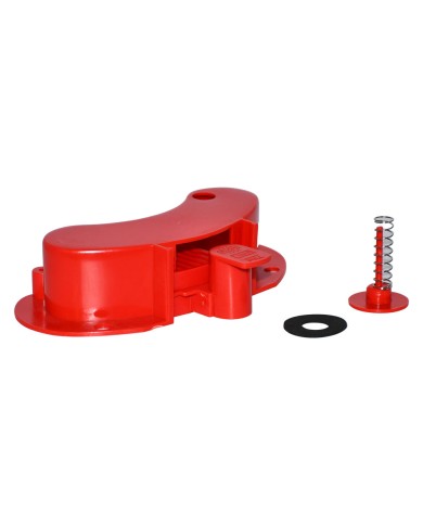 PULSANTE SCUOTI FILTRO COMPLETO PER BIDONE ASPIRAC ricambio